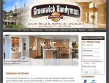 Tablet Screenshot of greenwichhandyman.net